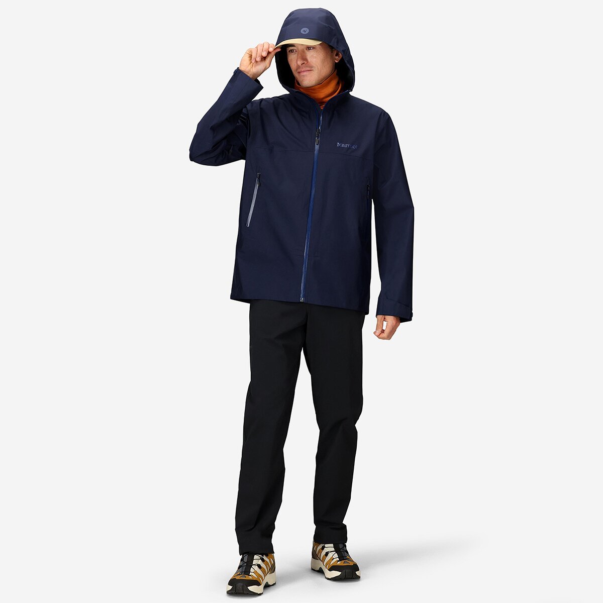 Мужская куртка Marmot Minimalist Pertex, цвет: Тёмно-синий — фото 3