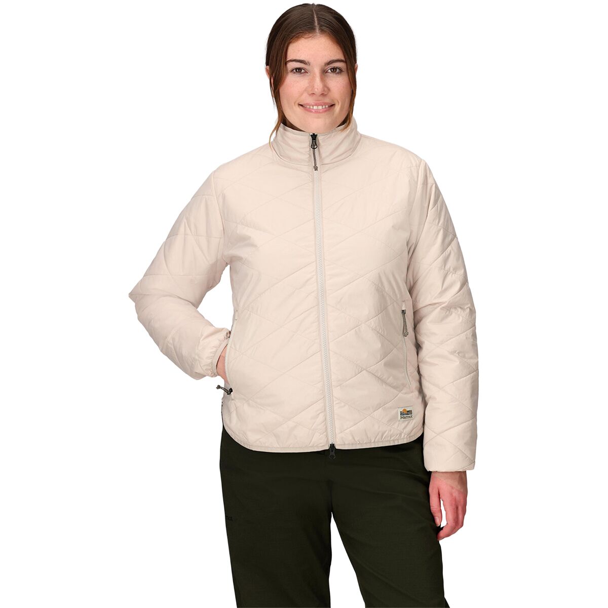 Женская куртка Marmot Onward Insulated, цвет: Берёзовый — фото 1