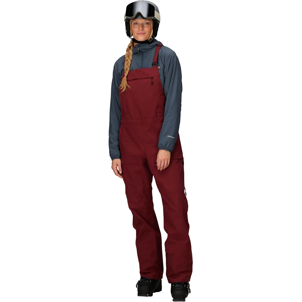 Женские брюки Marmot Orion GORE-TEX Bib Pant, цвет: Ягодный — фото 2
