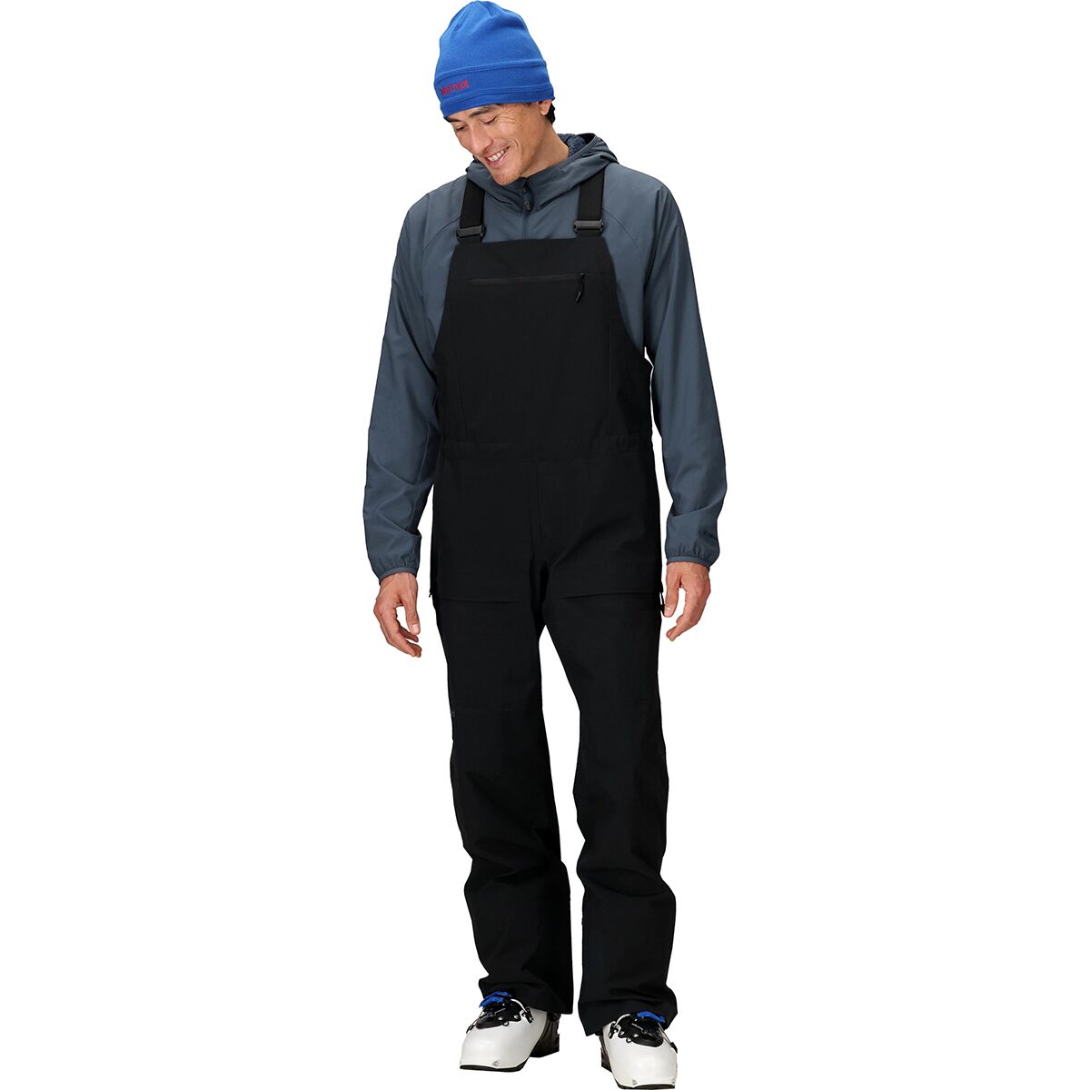 Мужские брюки Marmot Orion GORE-TEX Bib, цвет: Чёрный