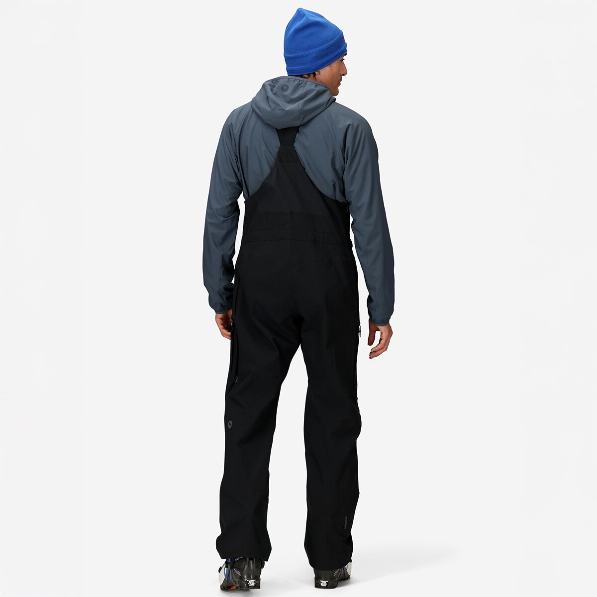 Мужские брюки Marmot Orion GORE-TEX Bib, цвет: Чёрный — фото 4