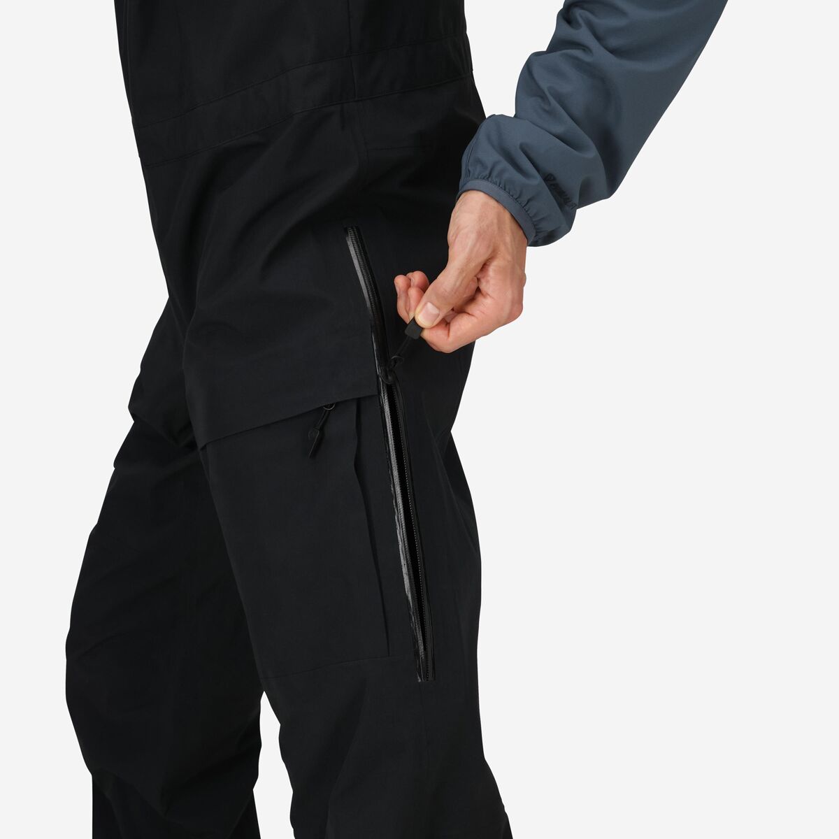 Мужские брюки Marmot Orion GORE-TEX Bib, цвет: Чёрный — фото 8