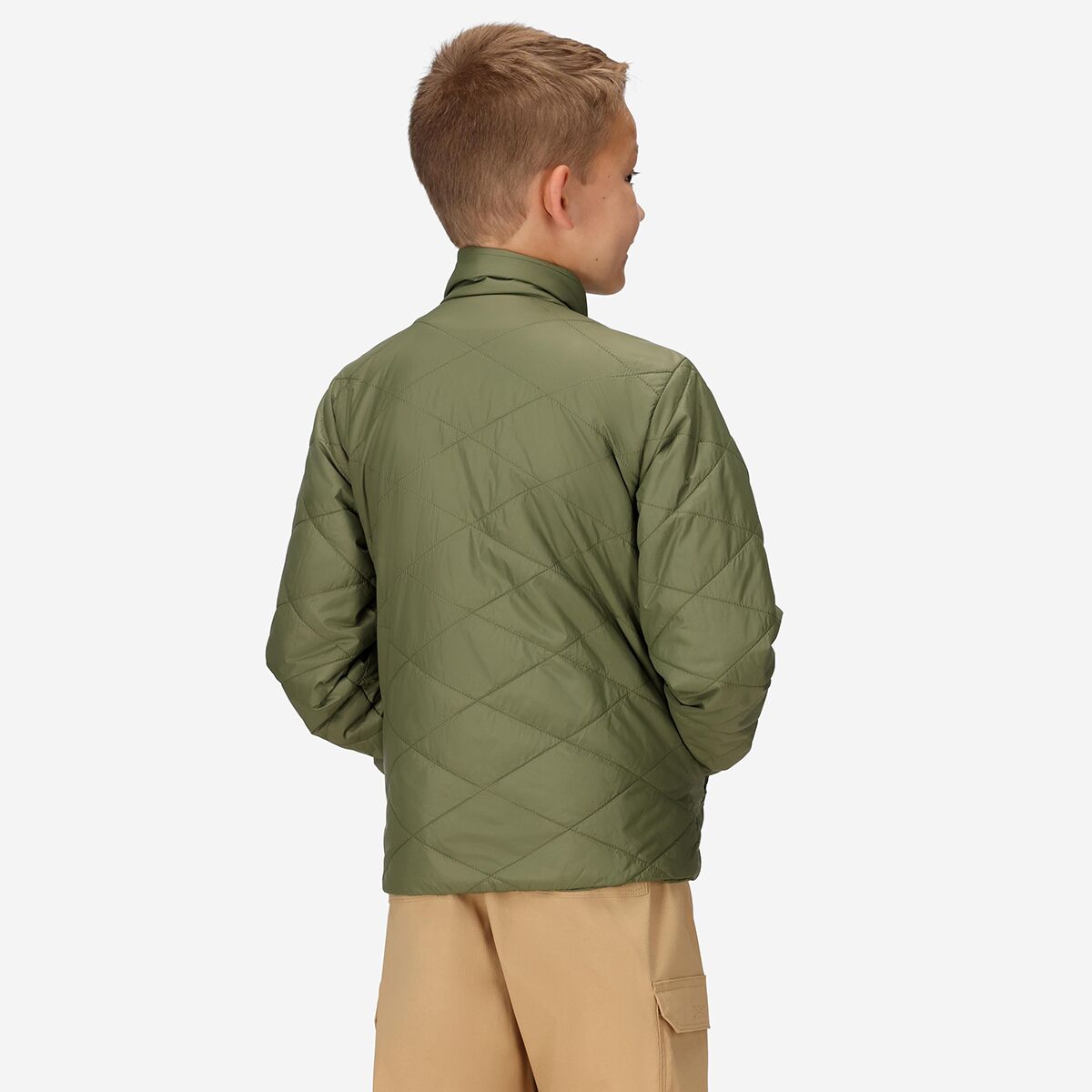 Детская куртка Marmot Onward Insulated, цвет: Оливковый — фото 2