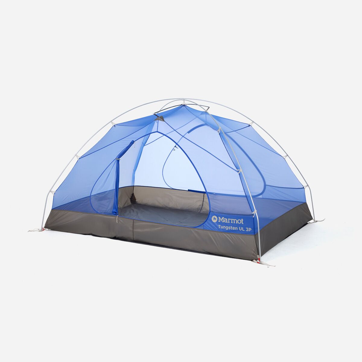 Снаряжение Marmot Tungsten UL Tent: 3-Person 3-Season, цвет: Берёзовый / Синий — фото 3