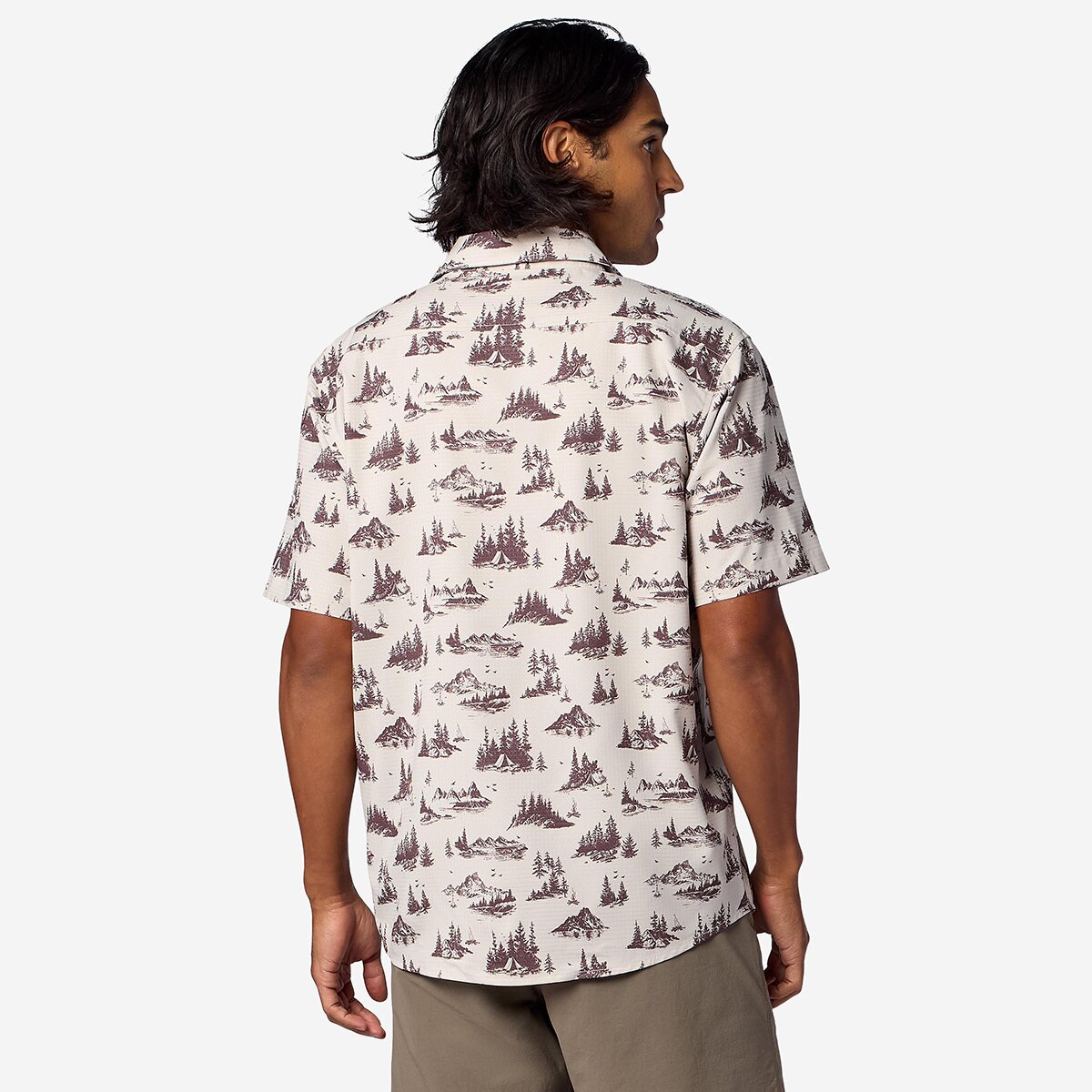 Мужская рубашка Marmot AirExchange Short-Sleeve, цвет: Берёзовый — фото 2