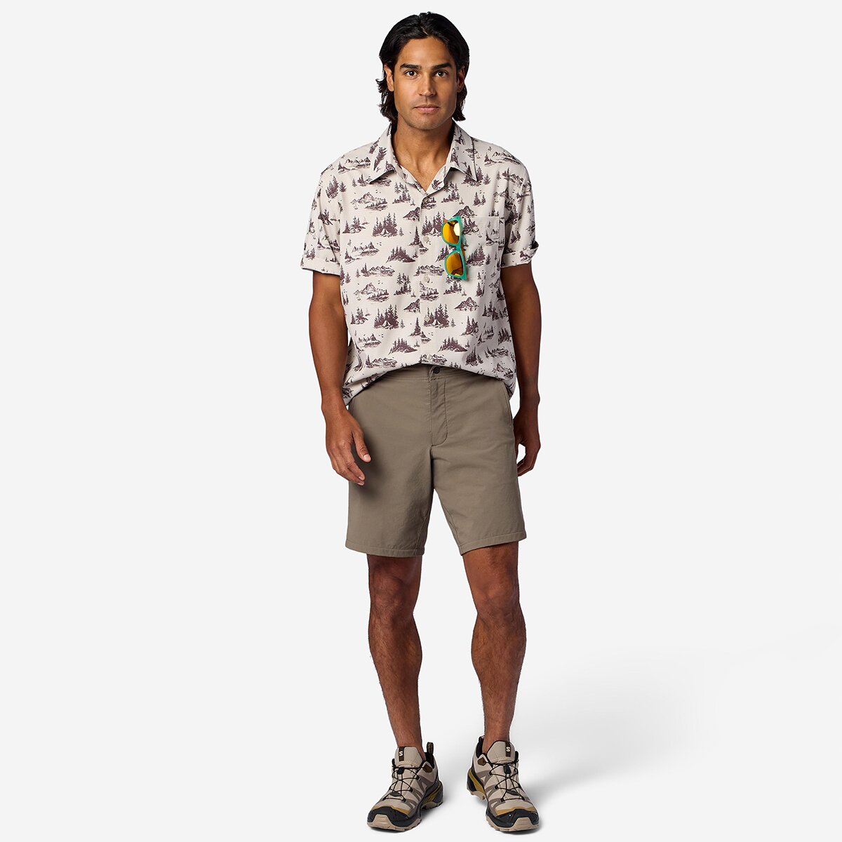 Мужская рубашка Marmot AirExchange Short-Sleeve, цвет: Берёзовый — фото 3