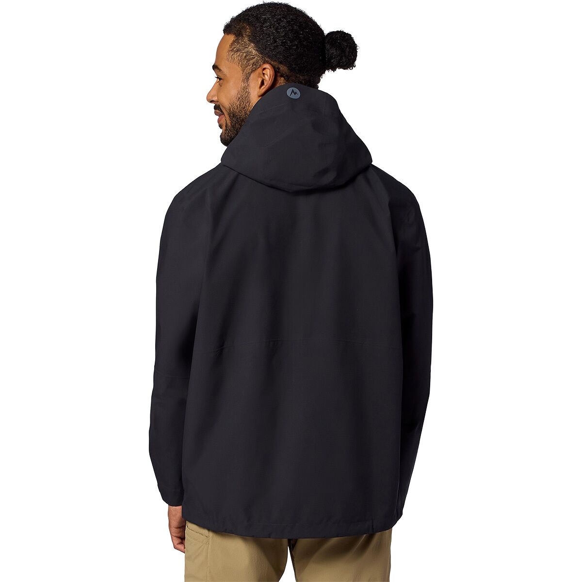Мужская куртка Marmot PreCip Evo Flex, цвет: Чёрный — фото 7