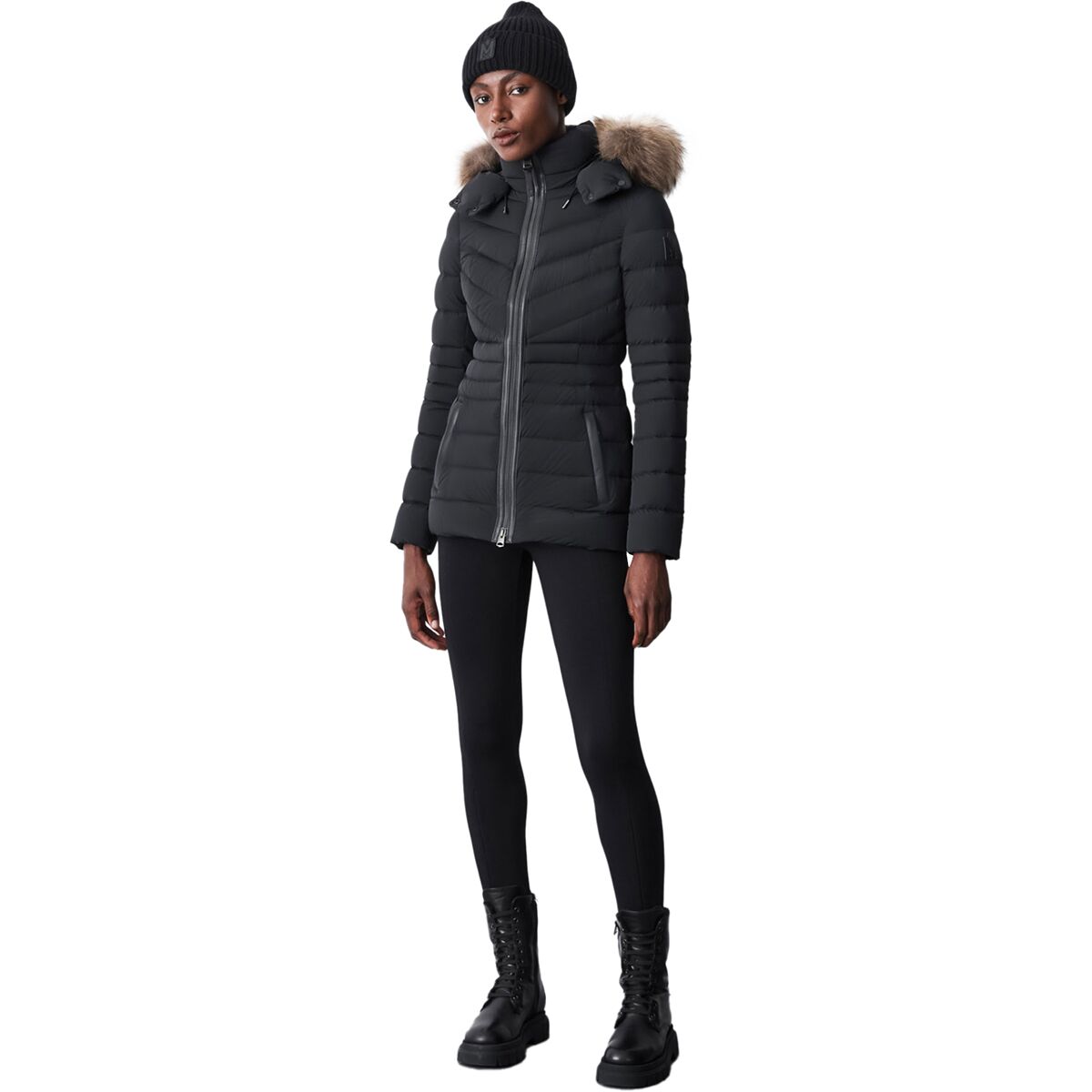mackage patsy with fur