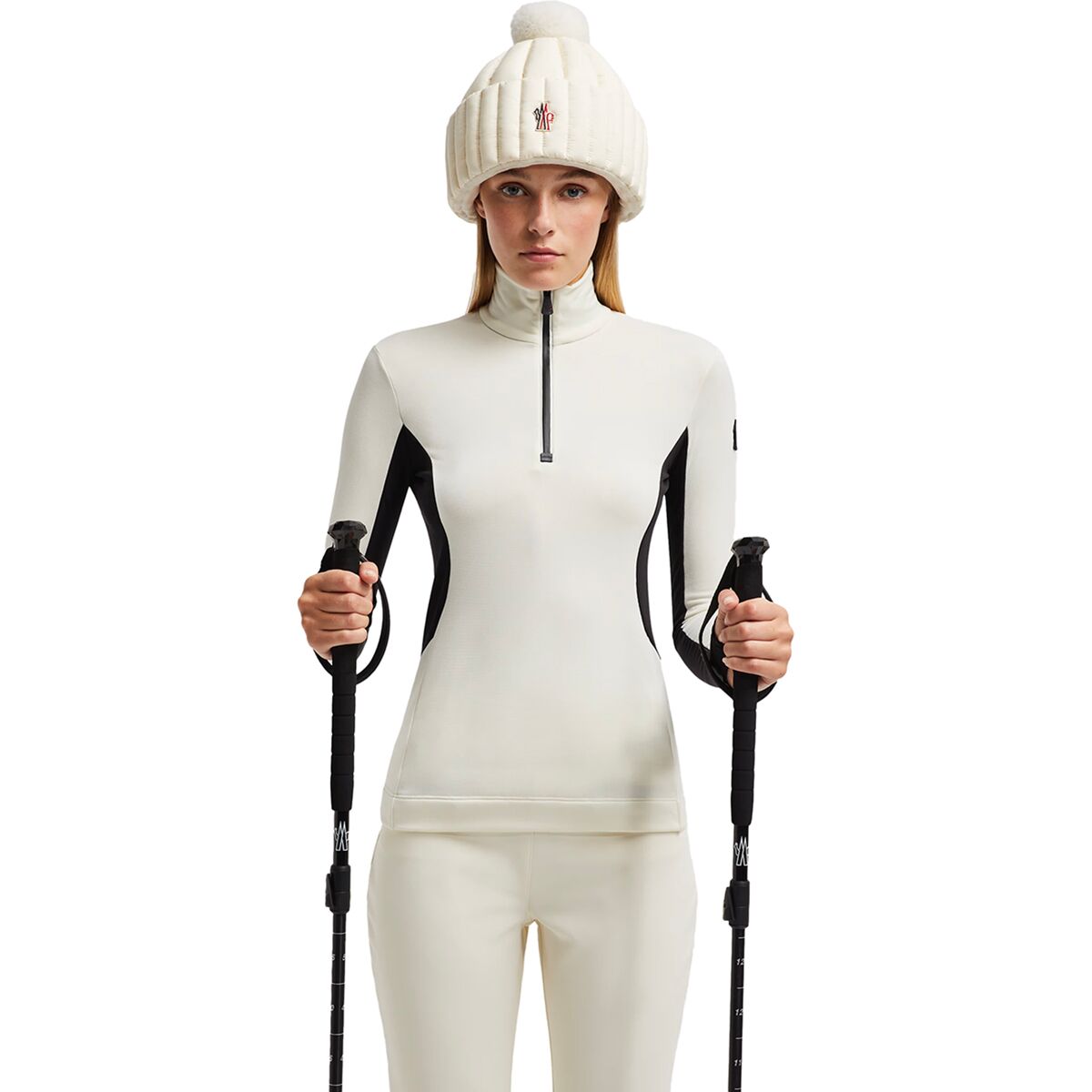 Moncler Grenoble Half-Zip Turtleneck Baselayer Top -...