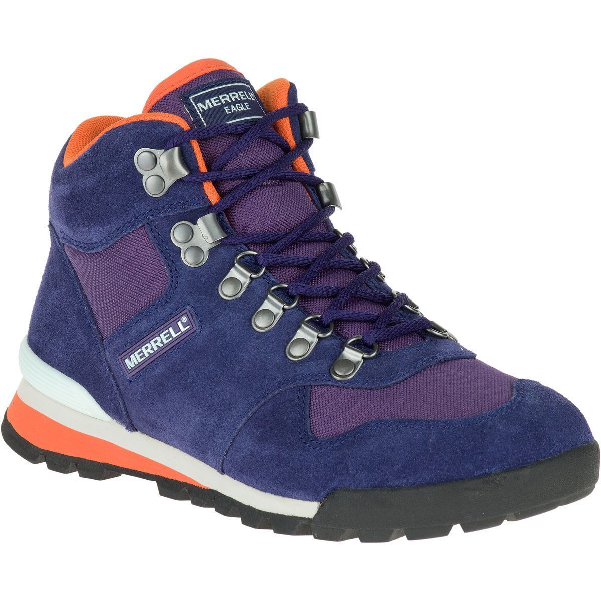 merrell eagle air cushioned suede hiking boots