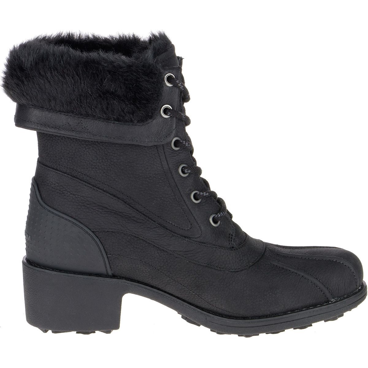 merrell womens farchill mid lace polar ac wp boot