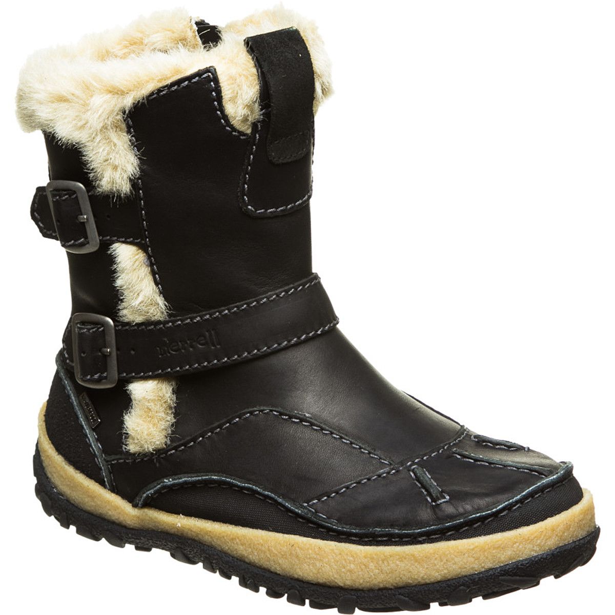 merrell waterproof buckle boots