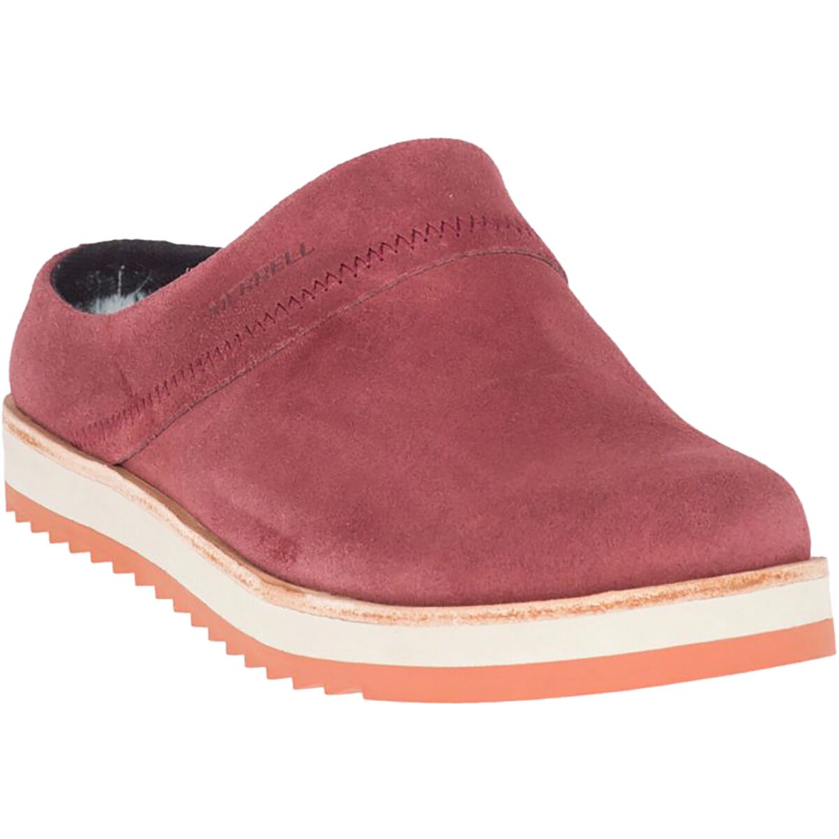 merrell juno clog suede