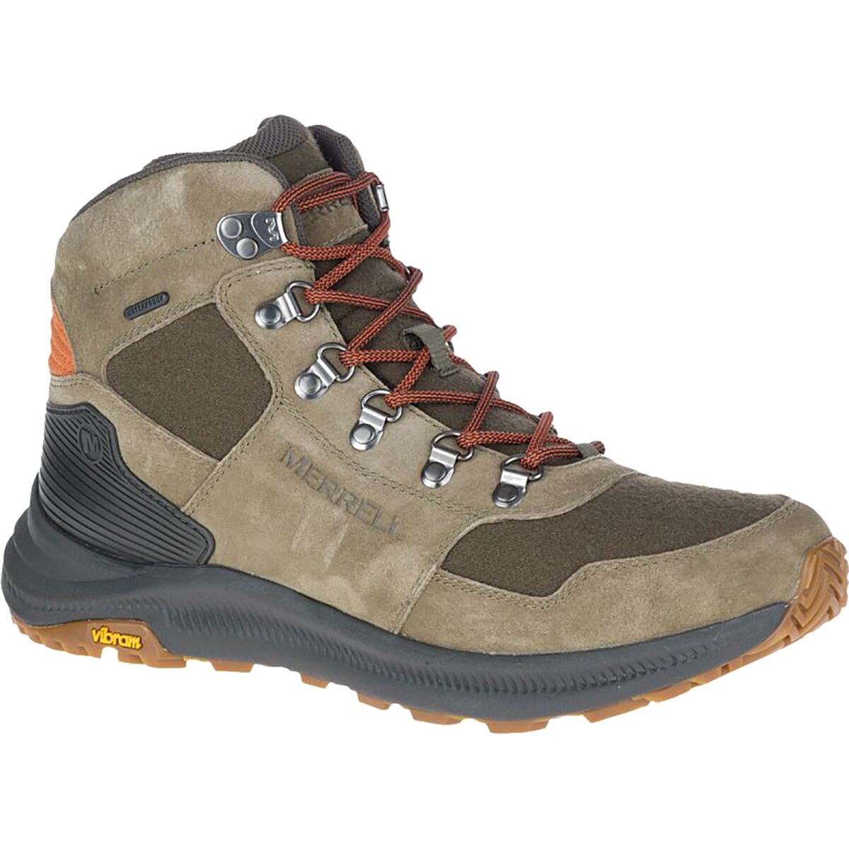 merrell men's ontario mid waterproof shoe