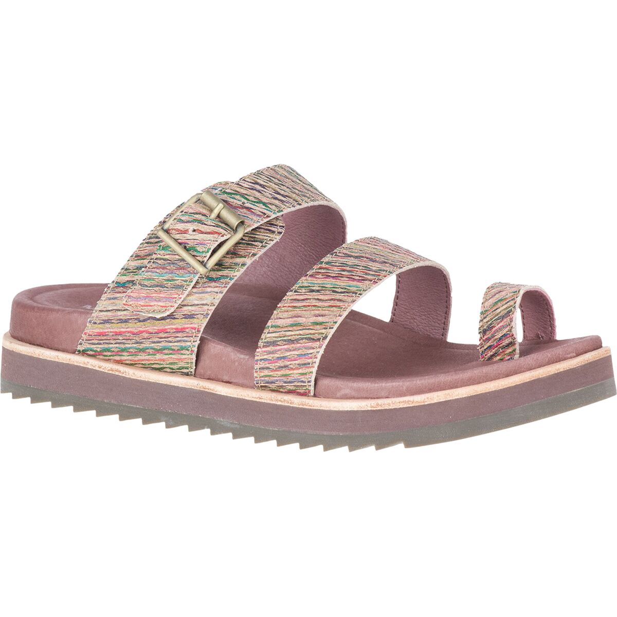 merrell around town luxe buckle slide