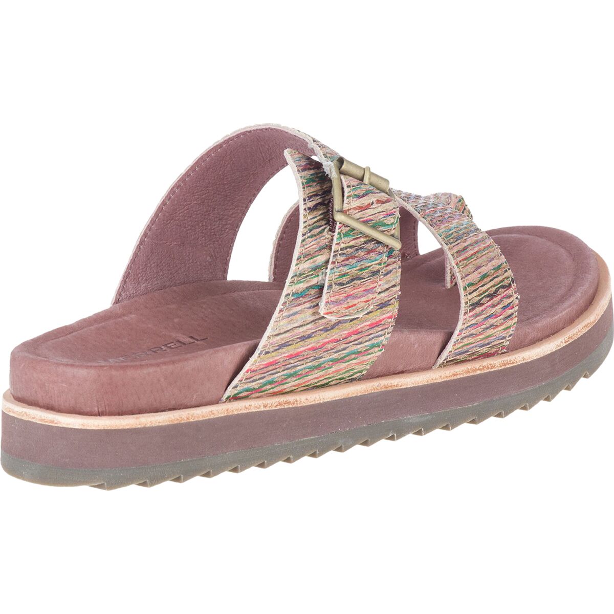 merrell around town luxe buckle slide