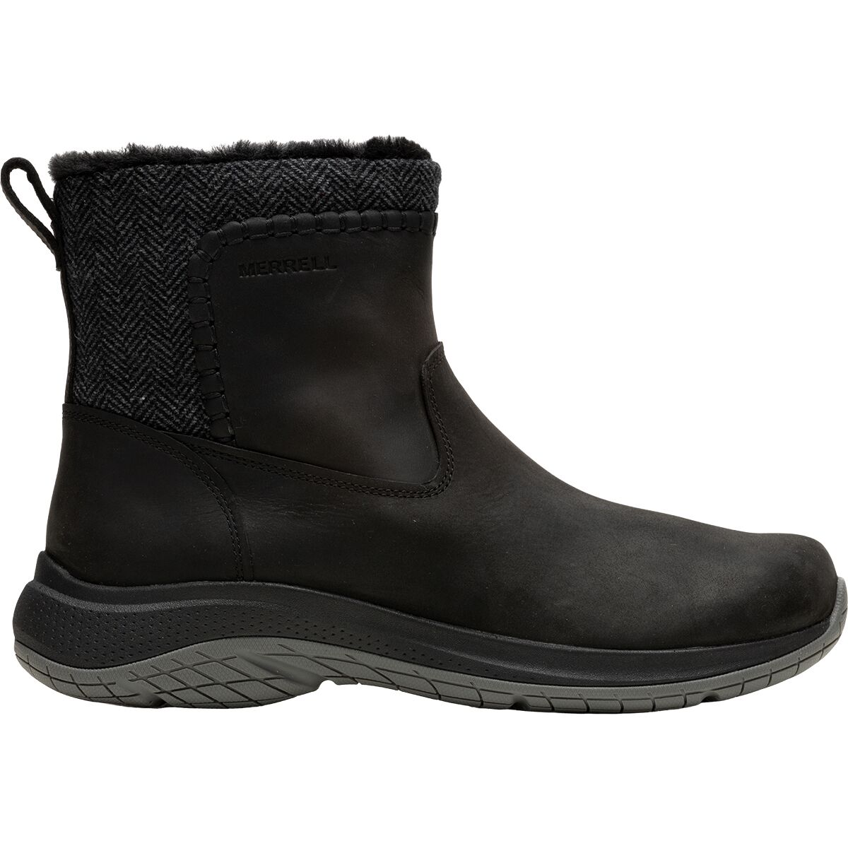 Женские ботинки Merrell Encore Ice 5 Mid Zip Boot, цвет: Чёрный