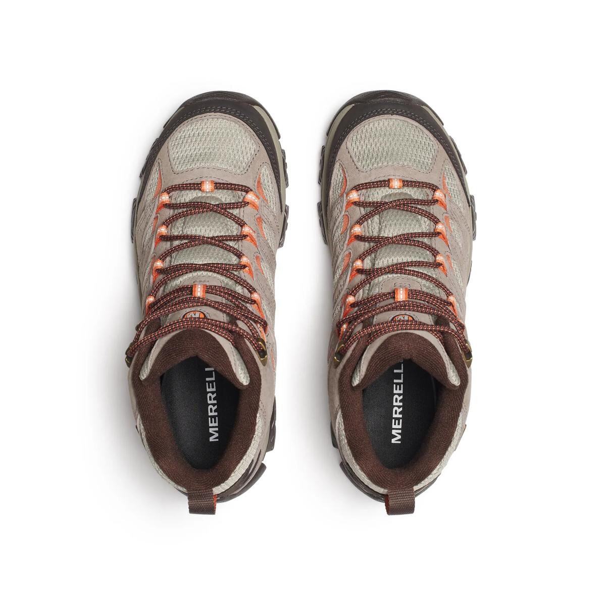 Женские ботинки Merrell Moab 3 Mid Waterproof Hiking Boot - Wide, цвет: Bungee Cord — фото 4