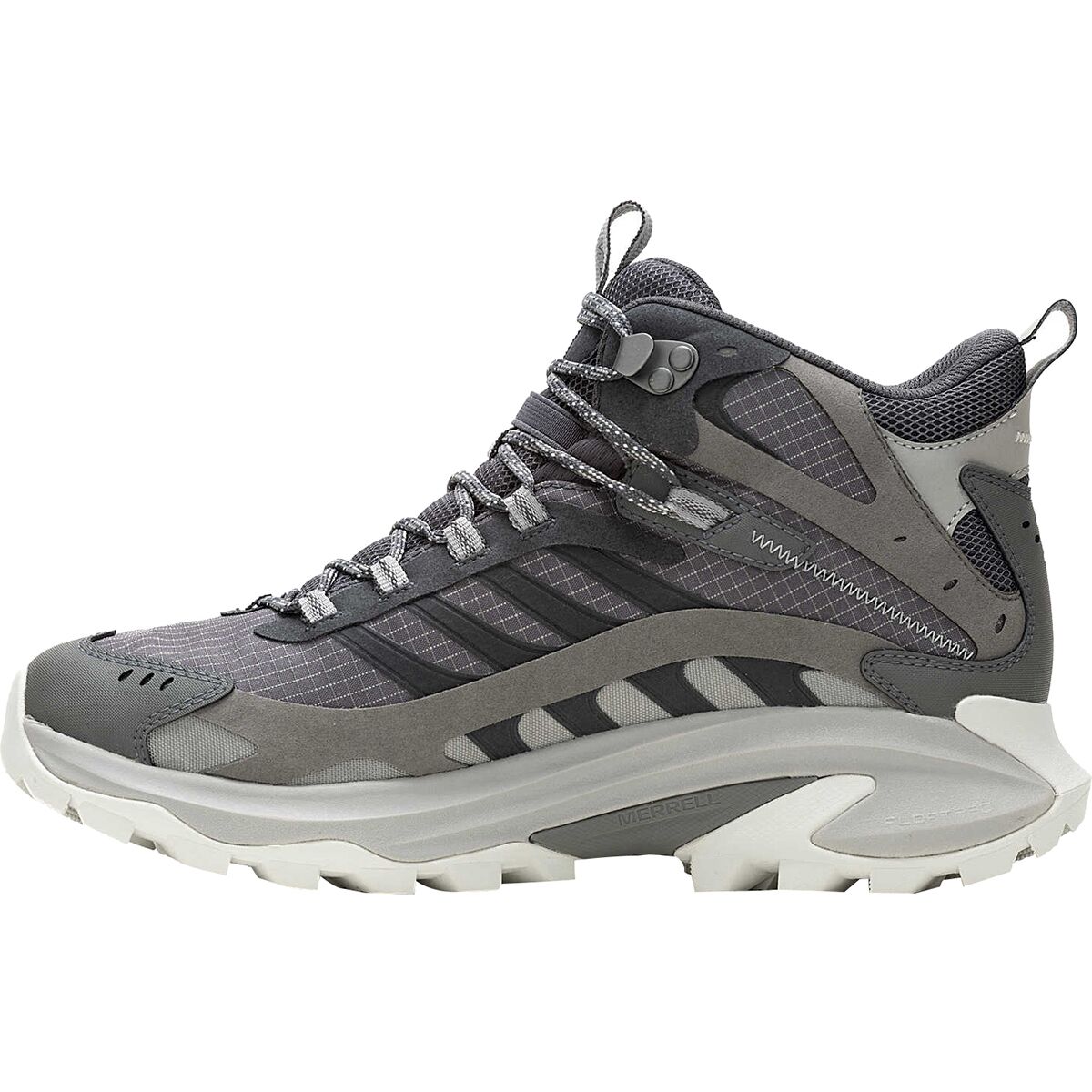 Мужские кроссовки Merrell Moab Speed 2 Mid GTX Hiking, цвет: Асфальтовый — фото 3