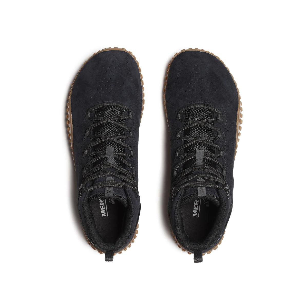 Мужские кроссовки Merrell Wrapt Mid WP, цвет: Чёрный / Карамельный — фото 5