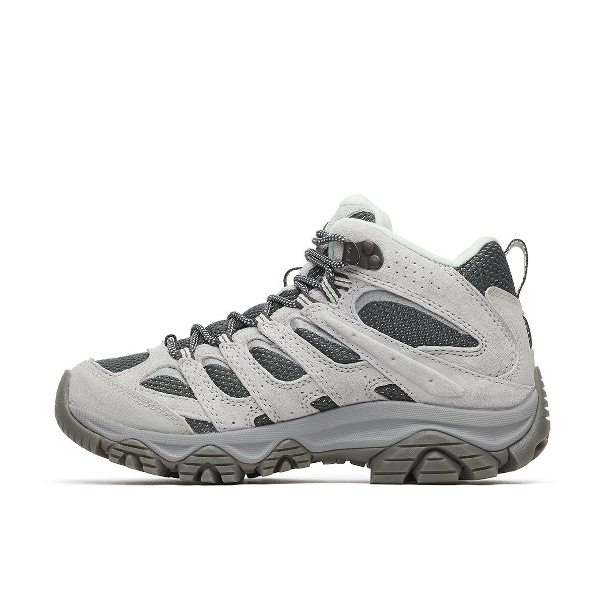 Женские ботинки Merrell Moab 3 Mid Waterproof Hiking Boot, цвет: Alloy — фото 4