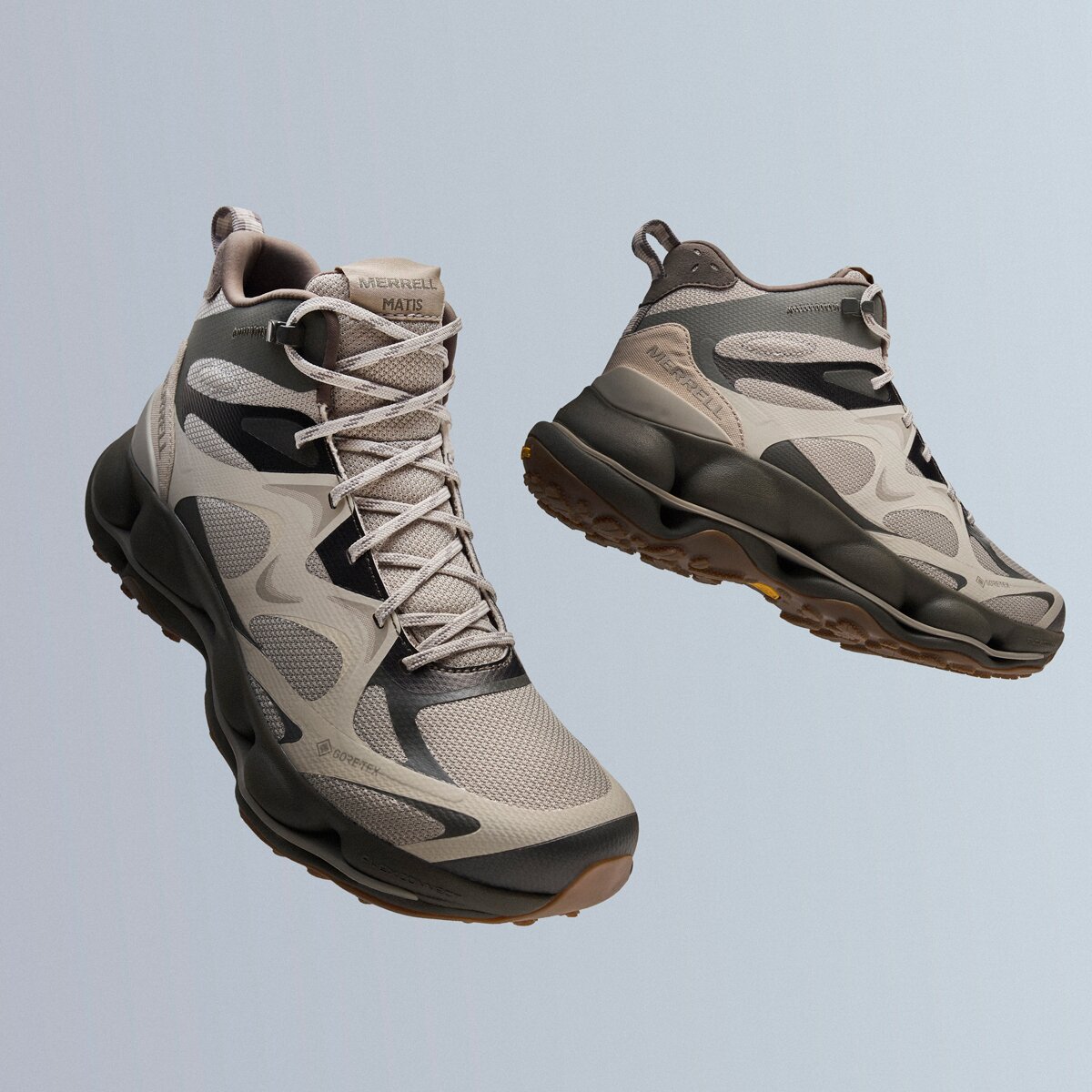 Мужские кроссовки Merrell Speed Arc Matis Mid GTX Hiking, цвет: Diorite — фото 11