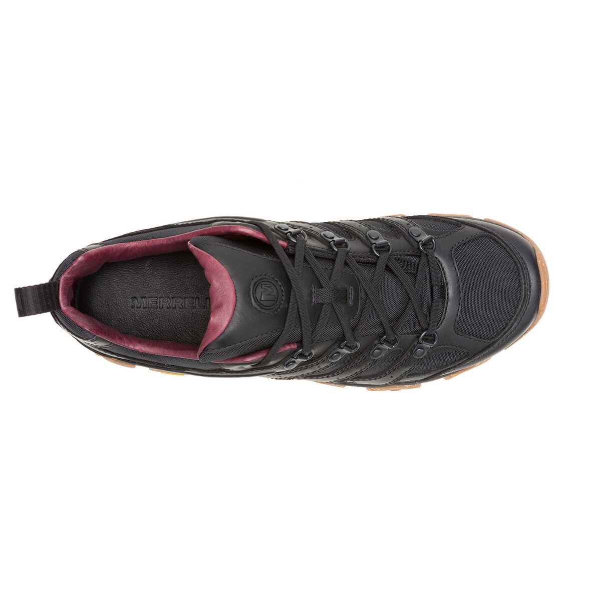 Мужские кроссовки Merrell Moab 3 Luxe LTR Hiking, цвет: Чёрный / Карамельный — фото 6