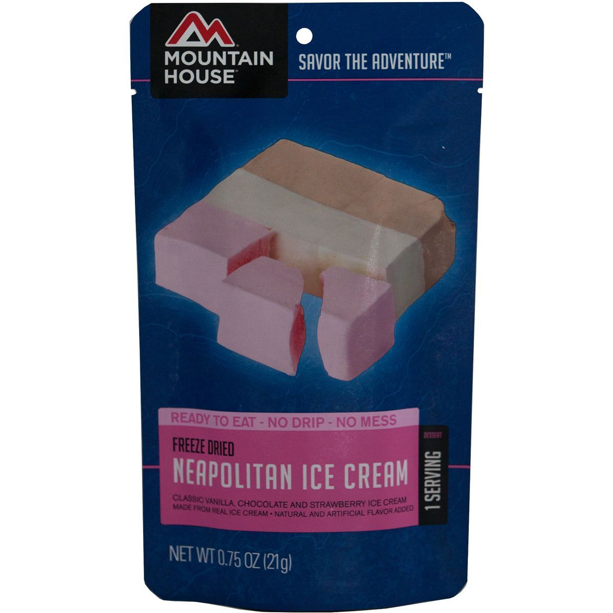 Mountain House Neapolitan Ice Cream Hike & Camp