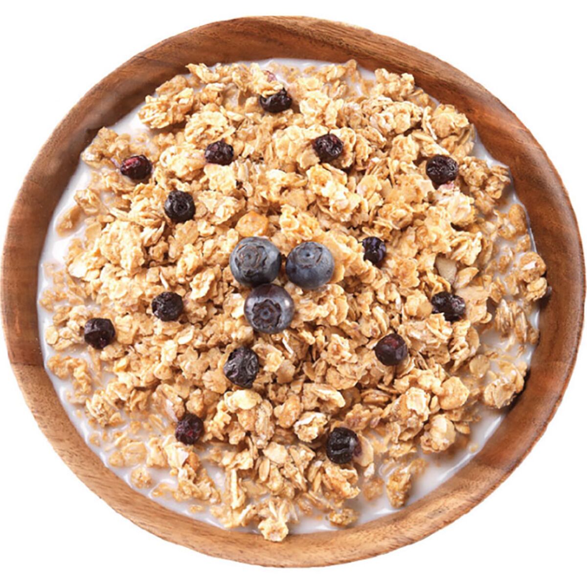 Mountain House Granola with Milk & Blueberries Hike & Camp