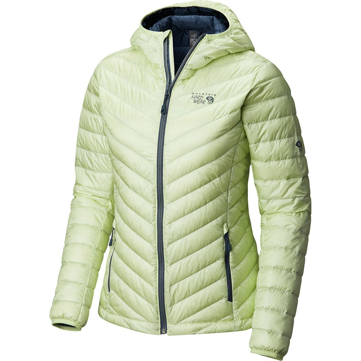 mountain hardwear women's micro ratio hooded down jacket