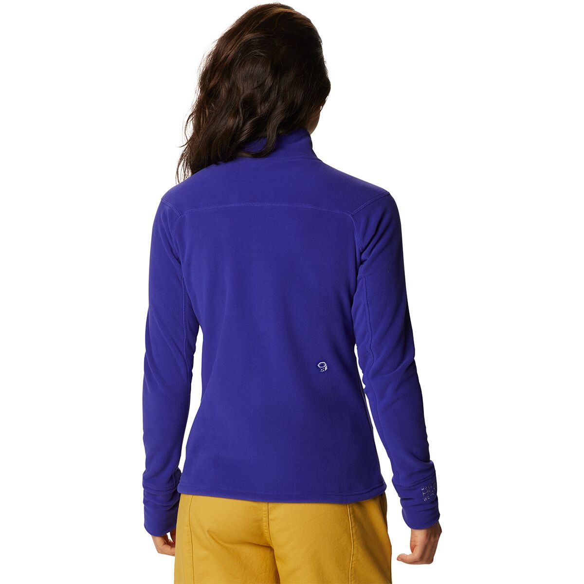 Pile Mountain Hardwear Keele Full Zip Grigio Donna