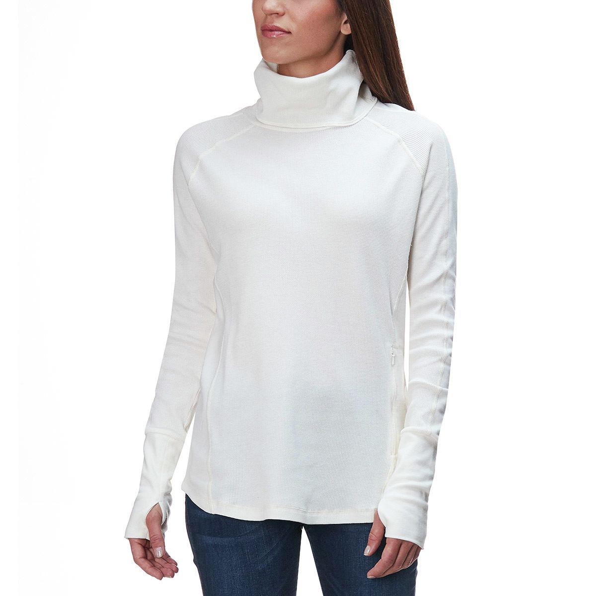 Mountain Hardwear EDP Waffle Long-Sleeve Turtleneck - Women's ...