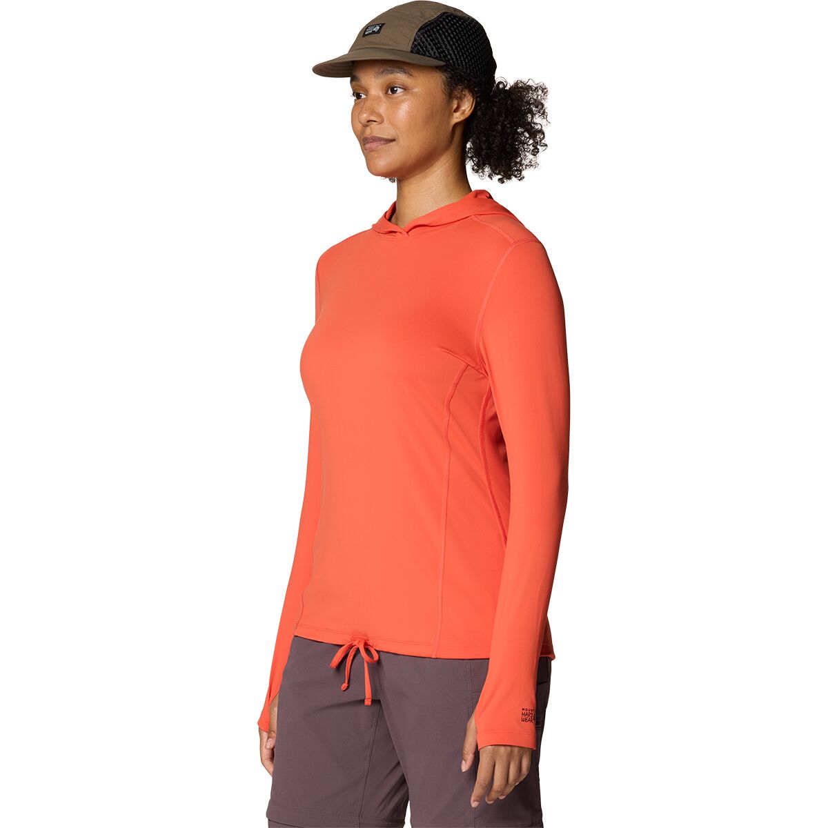 Женское худи Mountain Hardwear Crater Lake Long-Sleeve, цвет: Aspect — фото 3