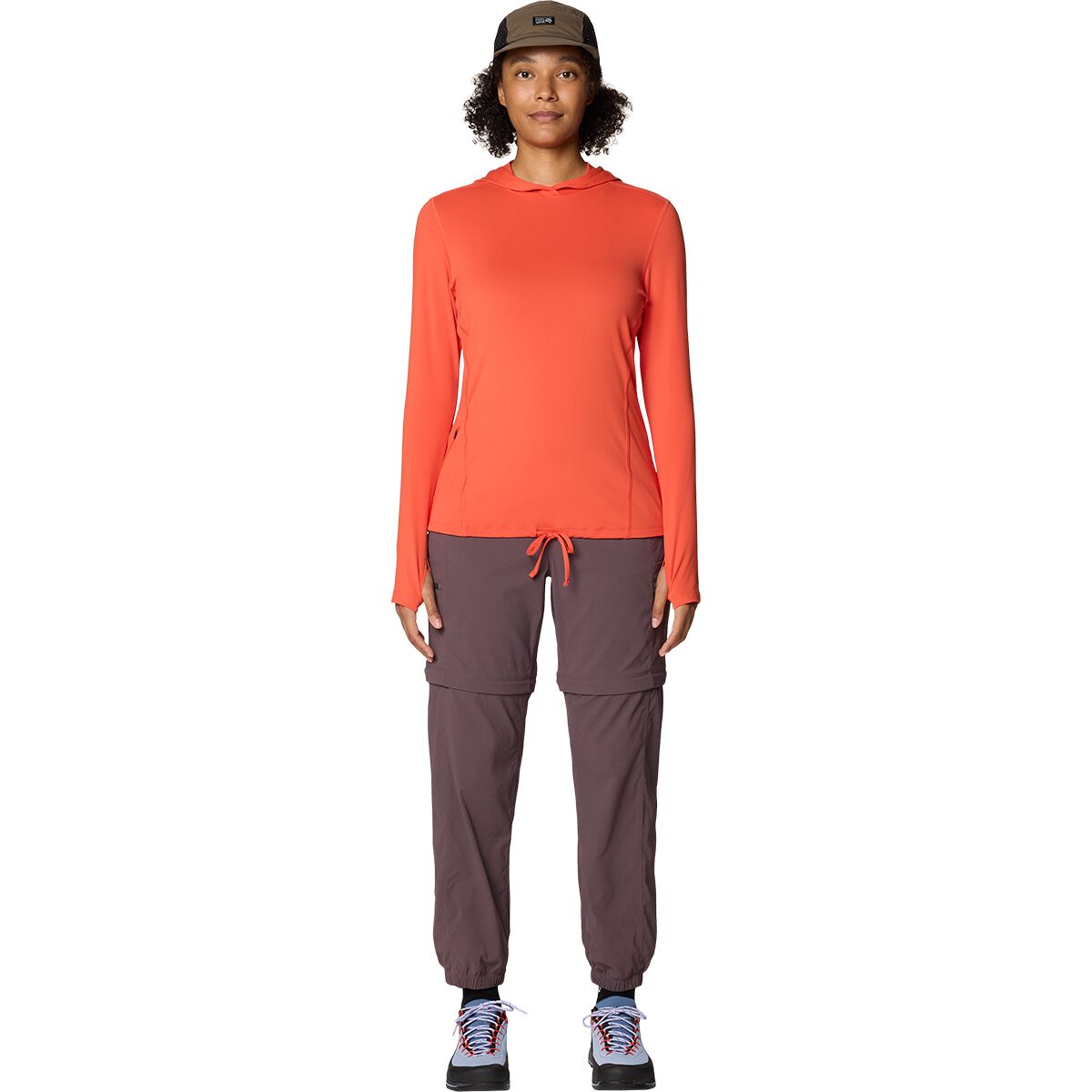 Женское худи Mountain Hardwear Crater Lake Long-Sleeve, цвет: Aspect — фото 7