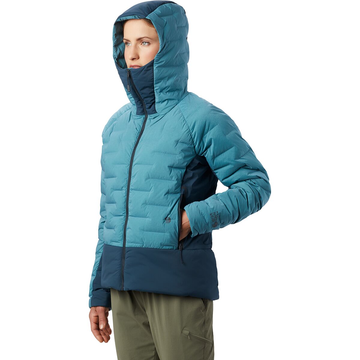 Mountain Hardwear Super DS Climb Hooded Down Jacket Women's Clothing