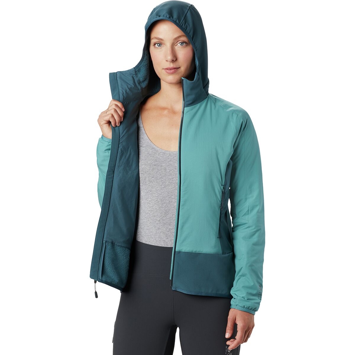 Mountain Hardwear Kor Strata Climb Hooded Jacket Women's Clothing