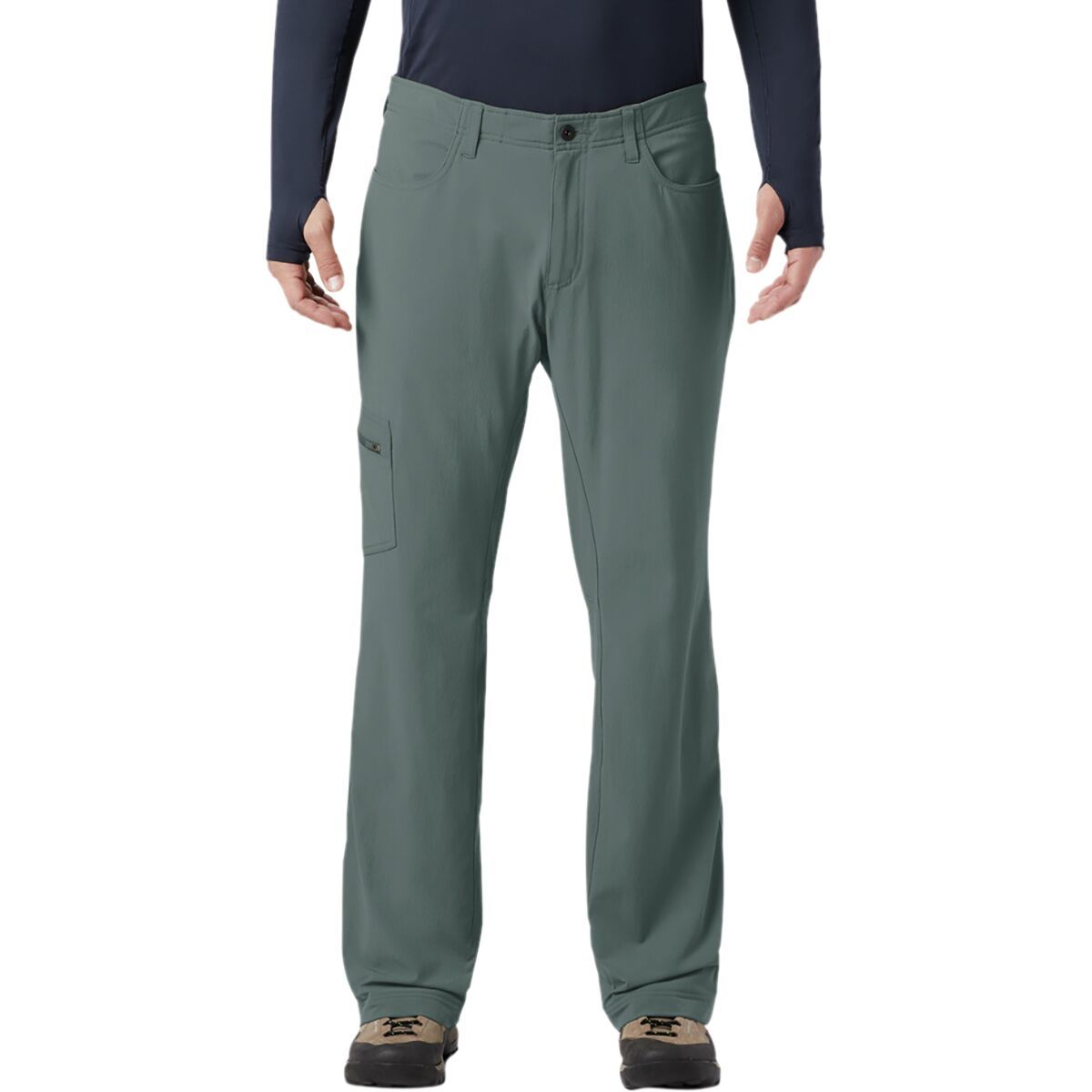men's nylon fleece lined wind pants
