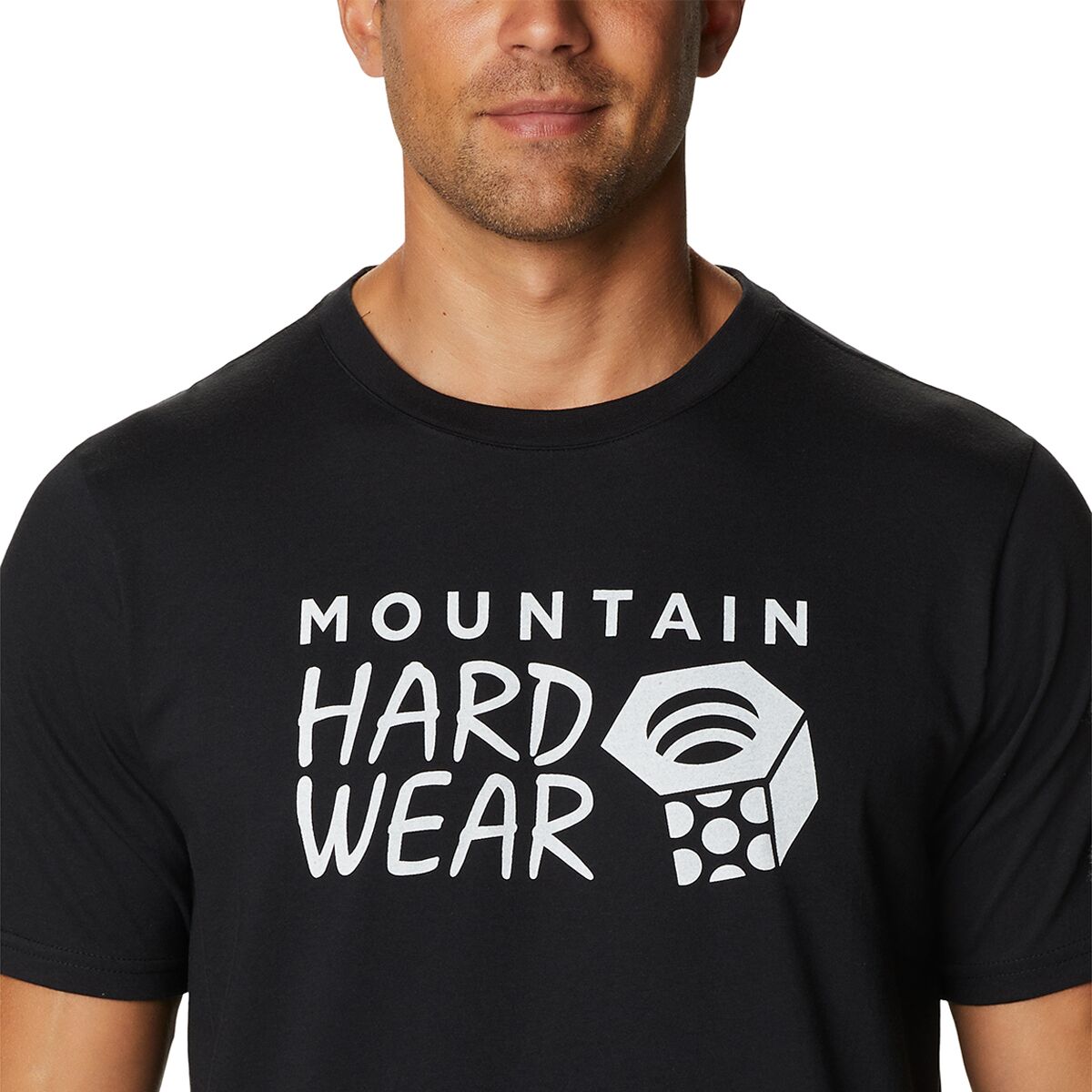 Mountain Hardwear Word Logo ShortSleeve TShirt Men's Clothing