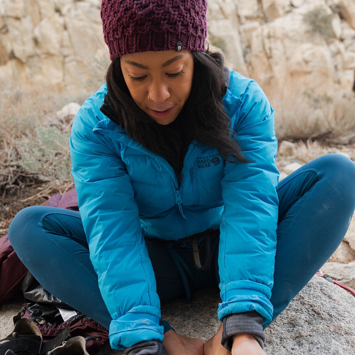 Mountain Hardwear Stretchdown Hooded Jacket - Women´s