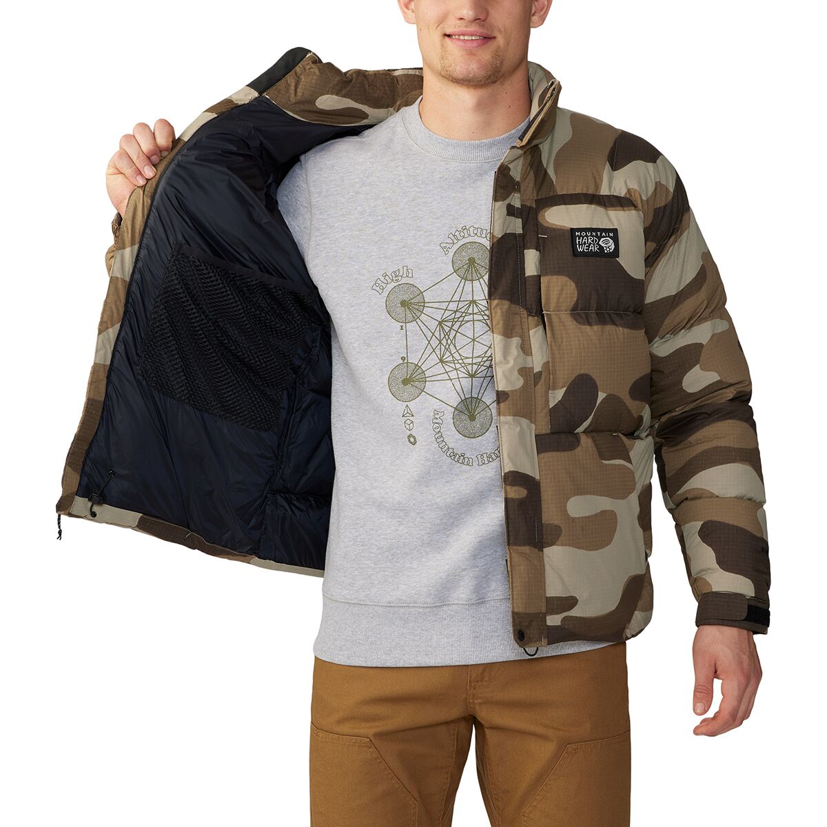 Mountain Hardwear Nevadan Down Jacket Men's Clothing