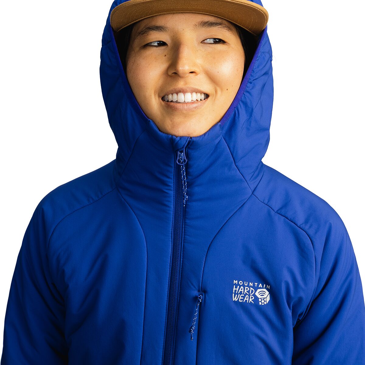Veste Mountain Hardwear Kor Stasis Hoody – Violette, Primaloft, Pertex, Homme XL