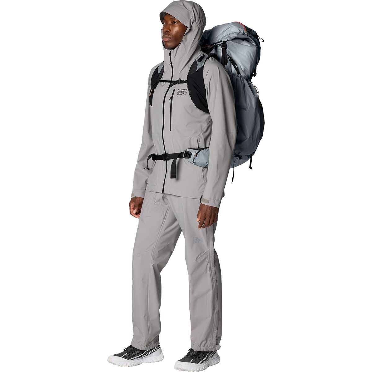 Мужская куртка Mountain Hardwear Stretch Ozonic, цвет: Approaching Storm — фото 10