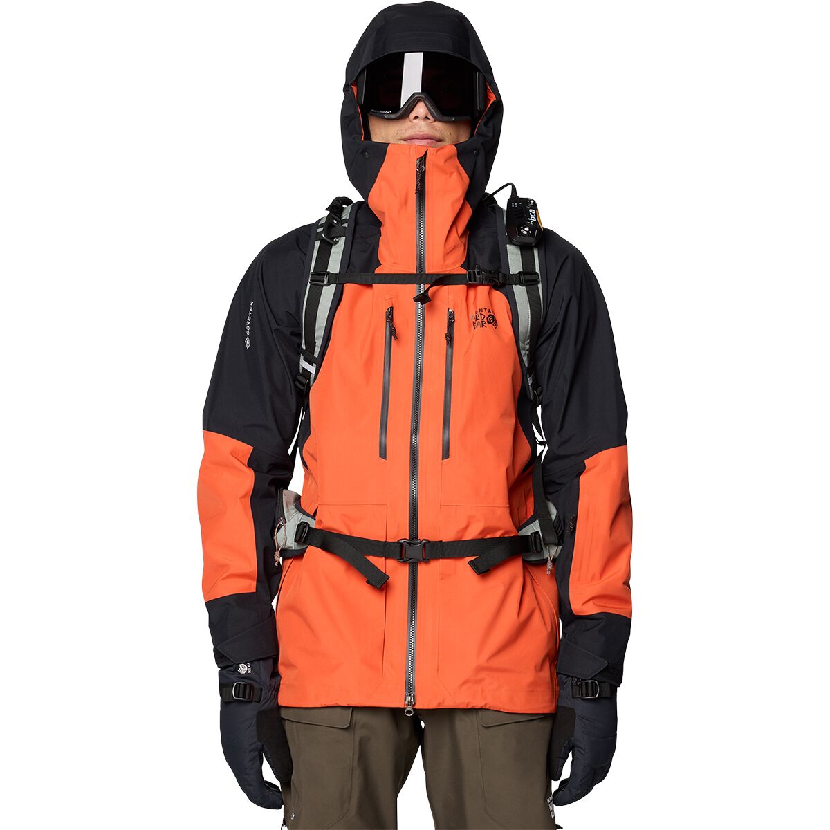 Мужская куртка Mountain Hardwear Boundary Ridge GORE-TEX 3L, цвет: Чёрный — фото 6