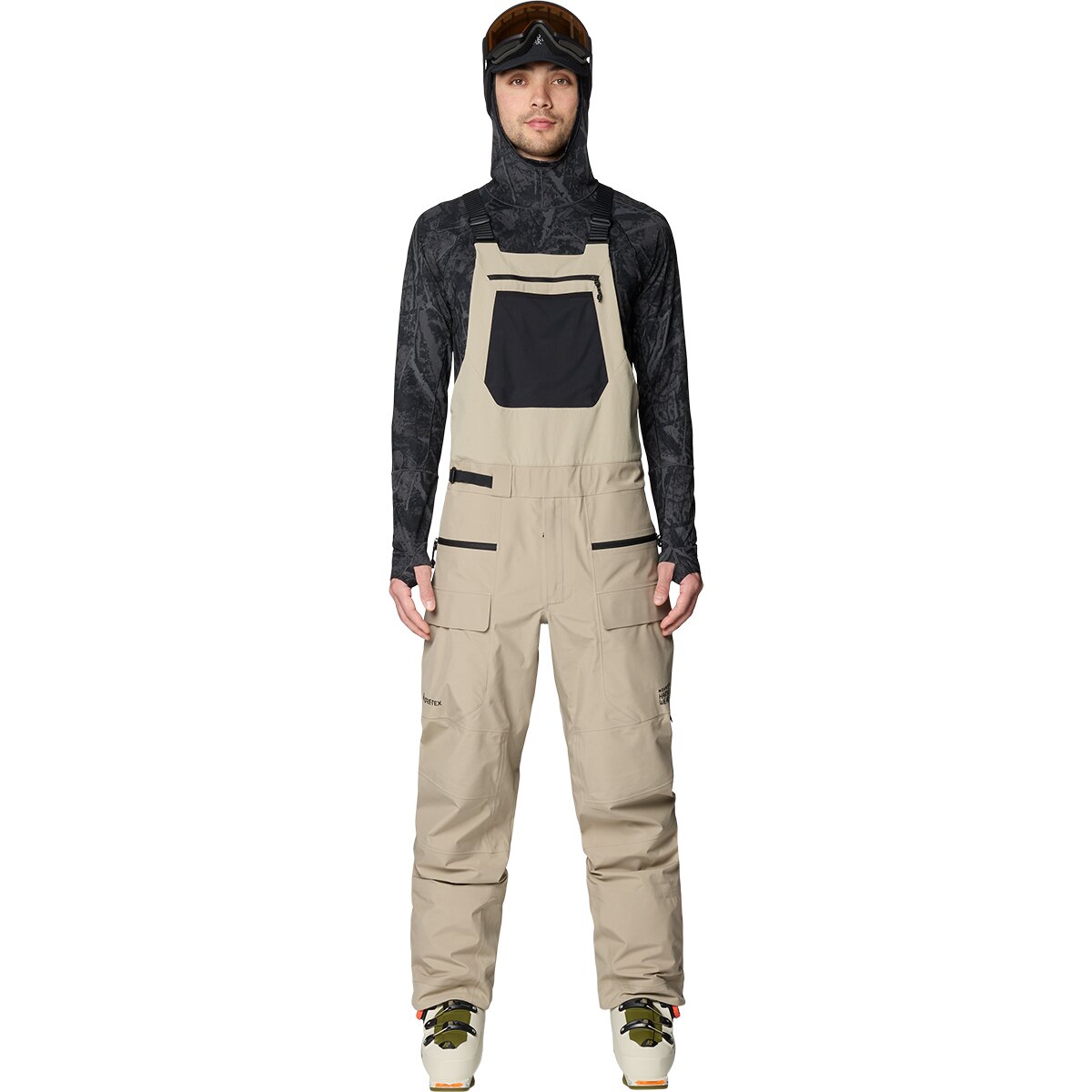Мужские брюки Mountain Hardwear Boundary Ridge GTX 3L Bib Pant, цвет: Badlands