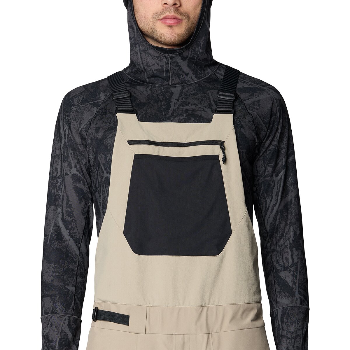Мужские брюки Mountain Hardwear Boundary Ridge GTX 3L Bib Pant, цвет: Badlands — фото 3