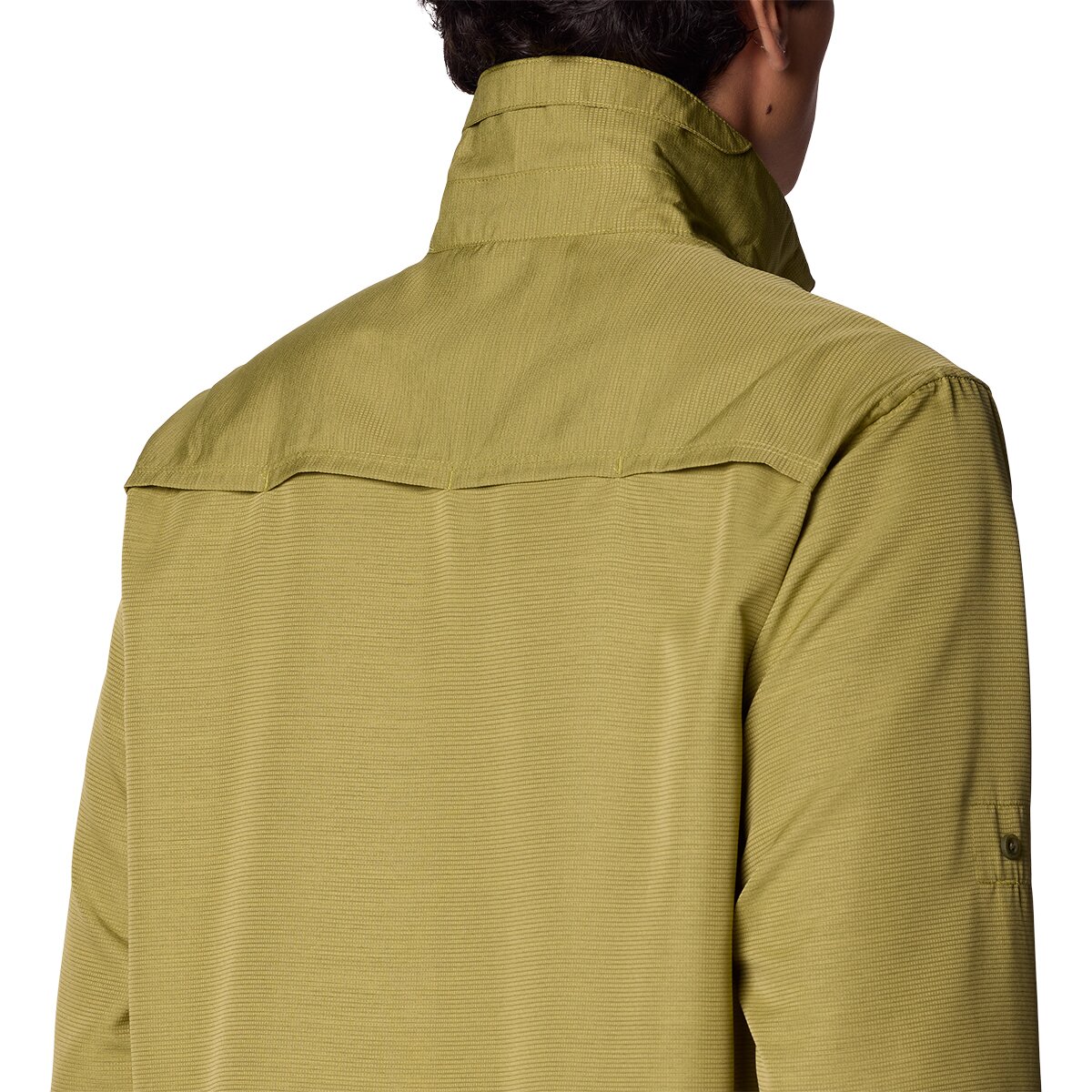 Мужская рубашка Mountain Hardwear Canyon Long-Sleeve Shirt, цвет: Bright Fatigue — фото 7