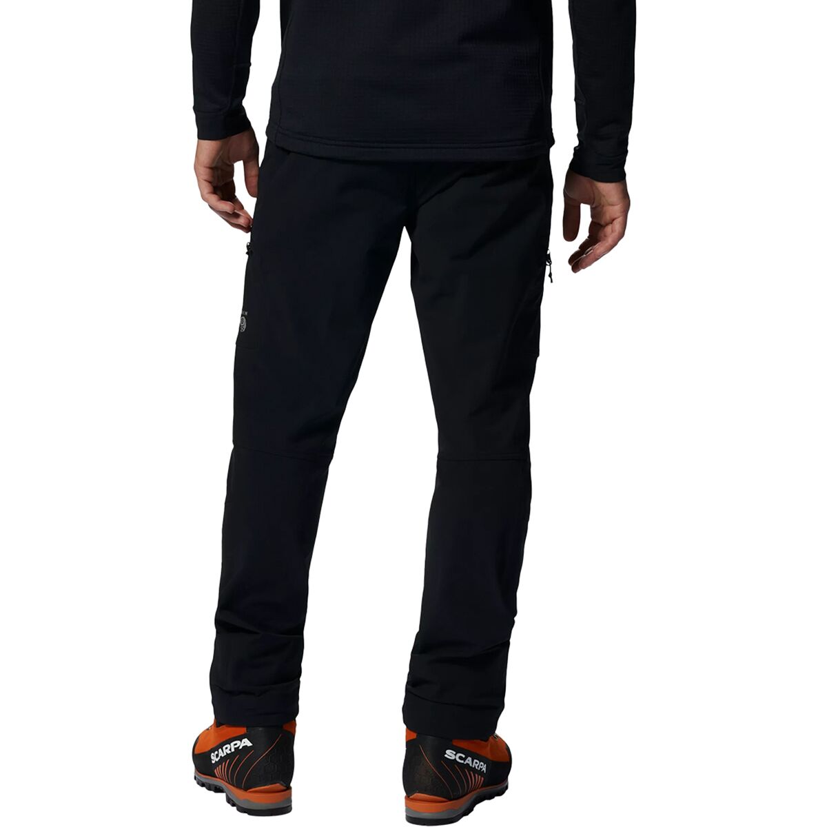 Мужские брюки Mountain Hardwear Chockstone Alpine, цвет: Чёрный — фото 2