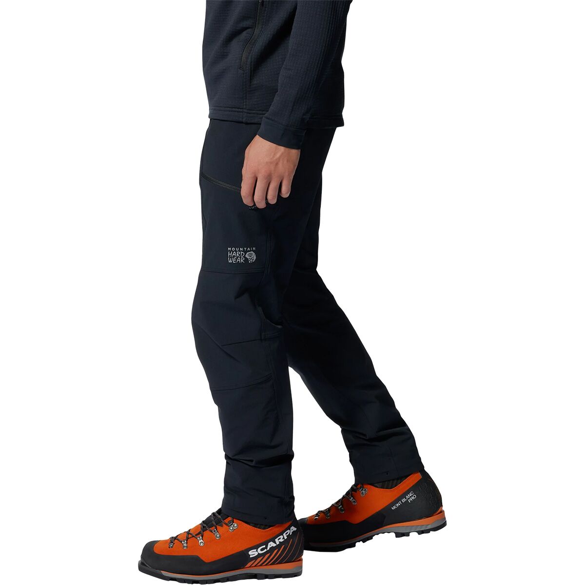 Мужские брюки Mountain Hardwear Chockstone Alpine, цвет: Чёрный — фото 4