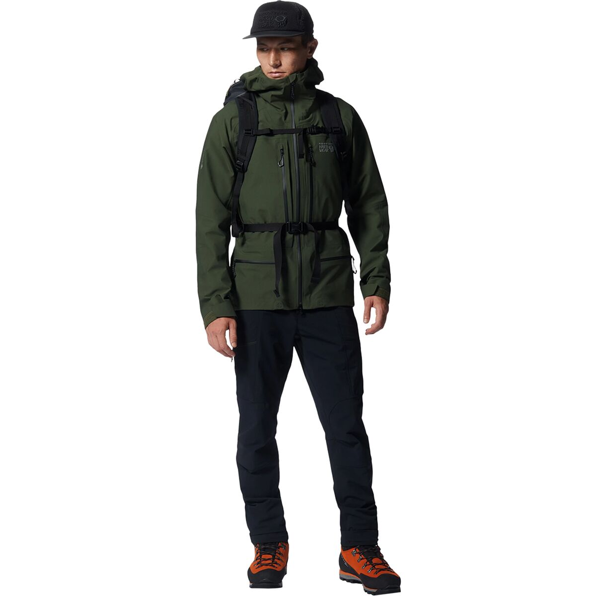 Мужские брюки Mountain Hardwear Chockstone Alpine, цвет: Чёрный — фото 6