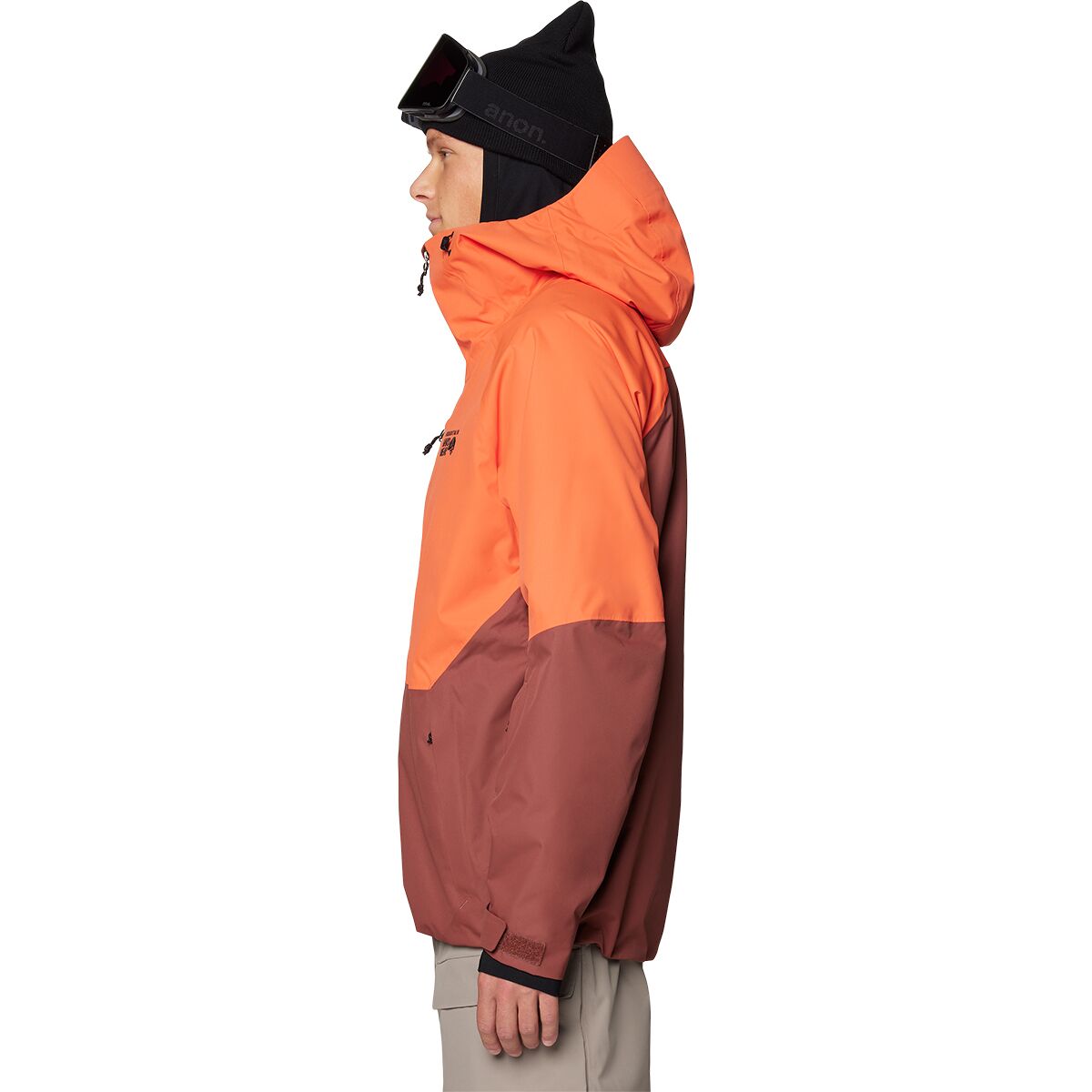 Мужская куртка Mountain Hardwear Firefall, цвет: Коричневый — фото 3